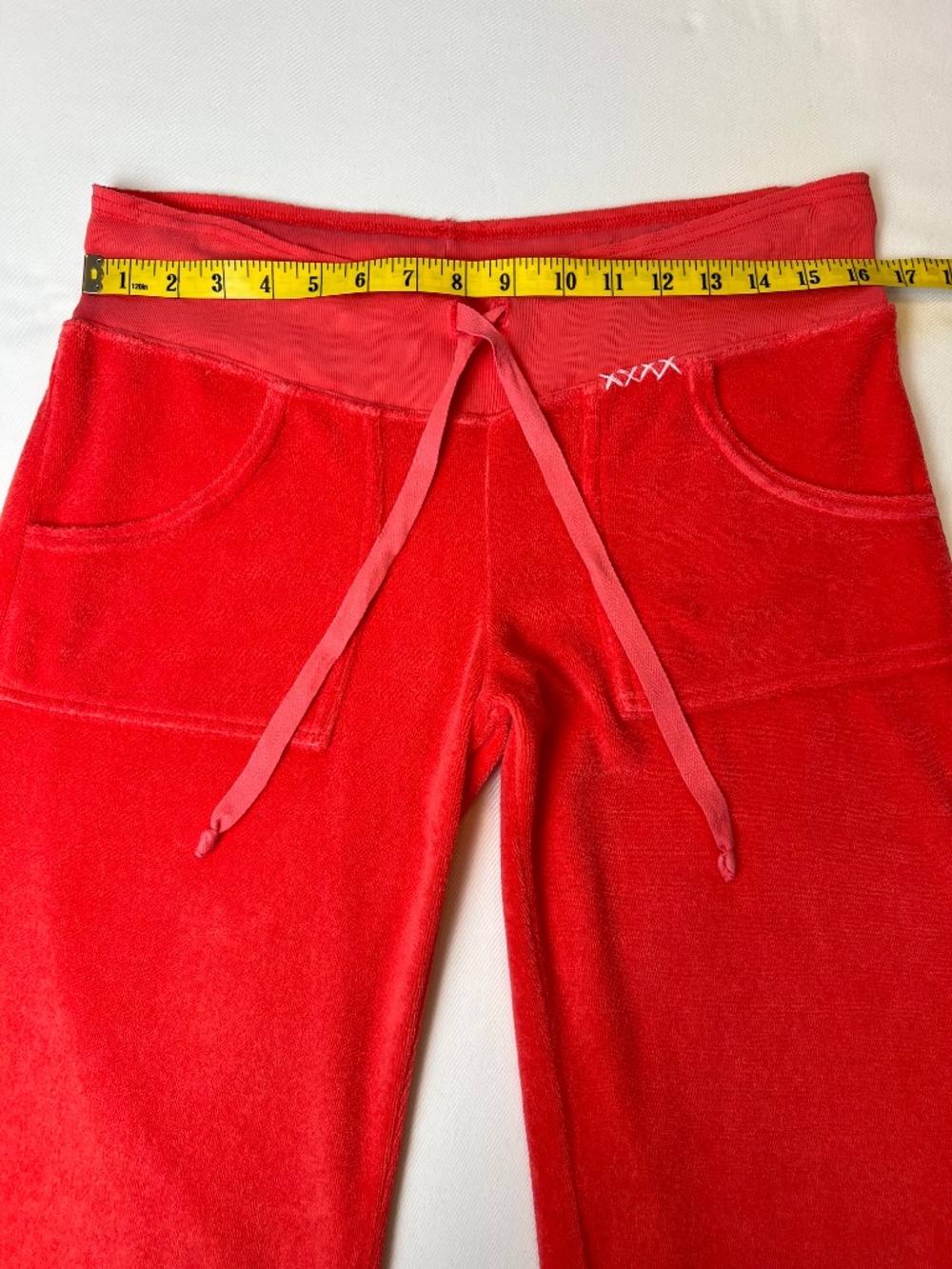 *FIRM PRICE* Green Dragon for Boston Proper Terrycloth Drawstring Capri Pants - Picture 3 of 9